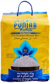 Punjab King Extra Long Basmati Rice (5 kg)