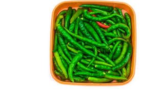 Green chillies (1 kg)