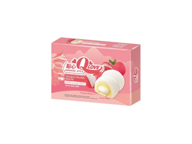 QLove Creamy Lychee Double Filling Mochi 180g
